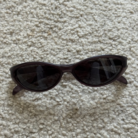 VTG Authentic GUCCI lightweight Black/ Brown Cat eye Sunglasses